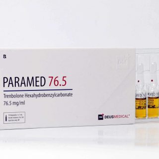 PARAMED 76.5 (TRENBOLONHEXAHYDROBENZYLCARBONAT) DEUS MEDICAL 76,5mg/ml 10 Ampullen